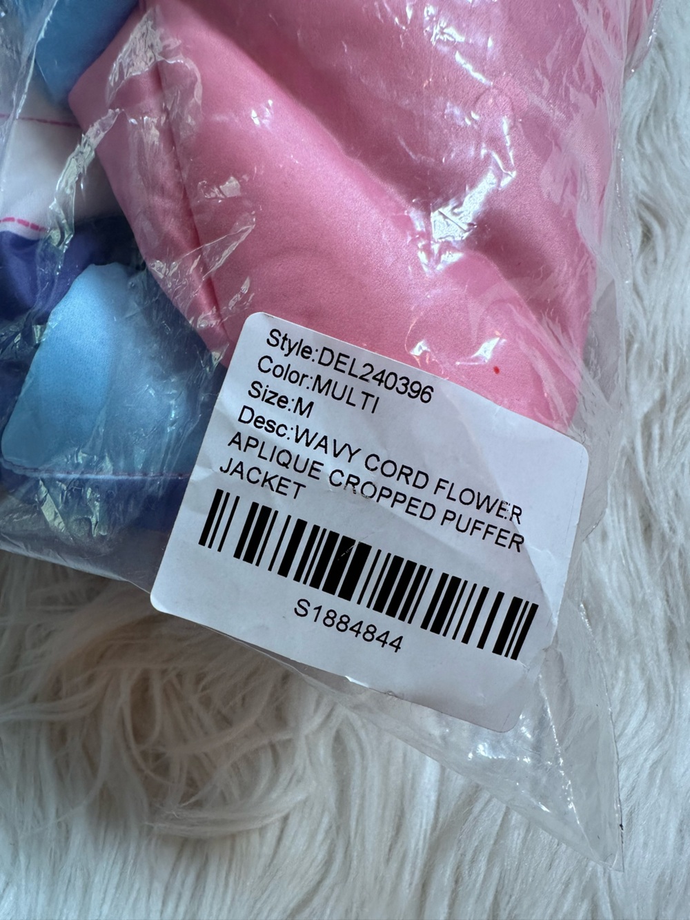 Dolls Kill • x Delia’s Show & Tell Colorful Floral Quilted Puffer Jacket - Picture 4 of 16